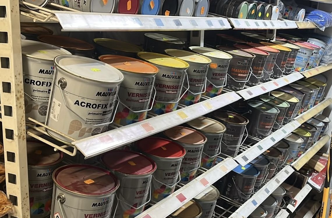 Rayon peinture Mauvilac, primaires, vernis et finitions chez Brico Ouest Raj à Saint-Paul